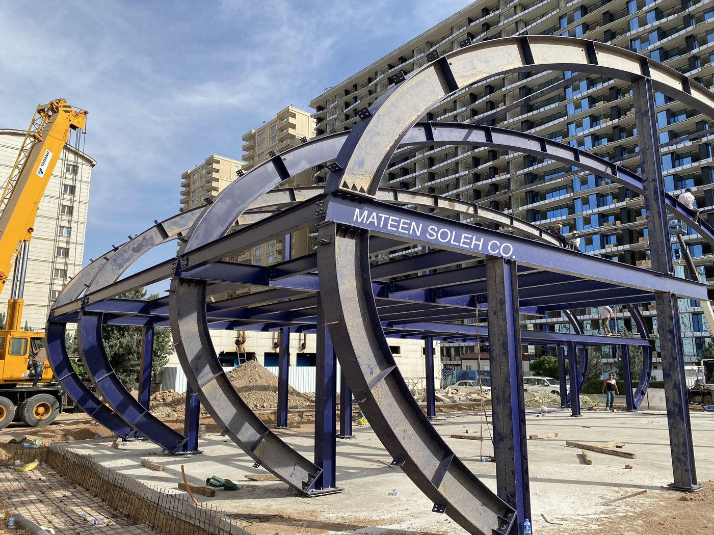 Real Mateen Soleh steel structure photograph 15
