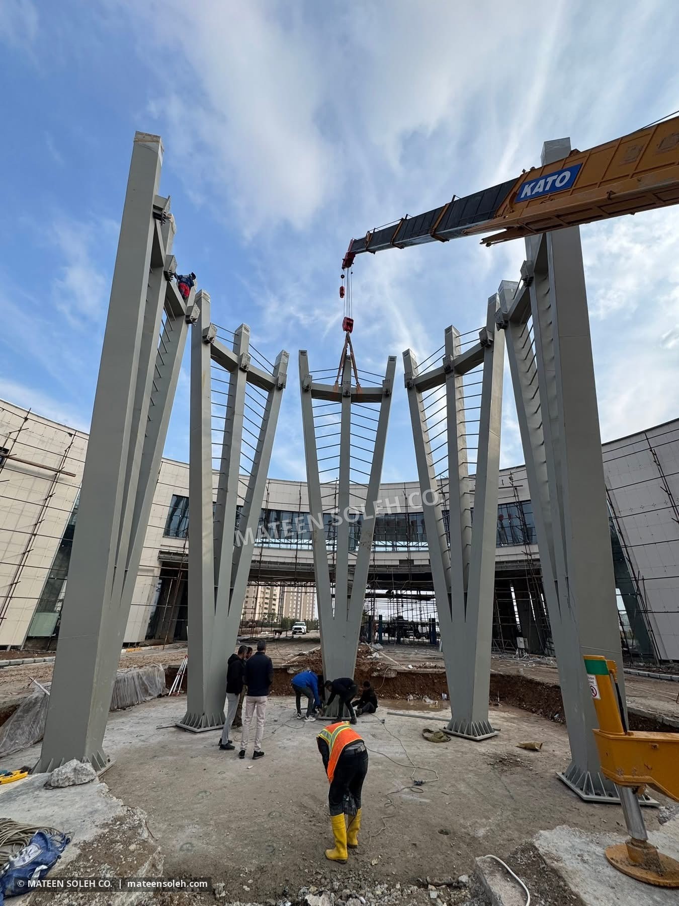 Site erection